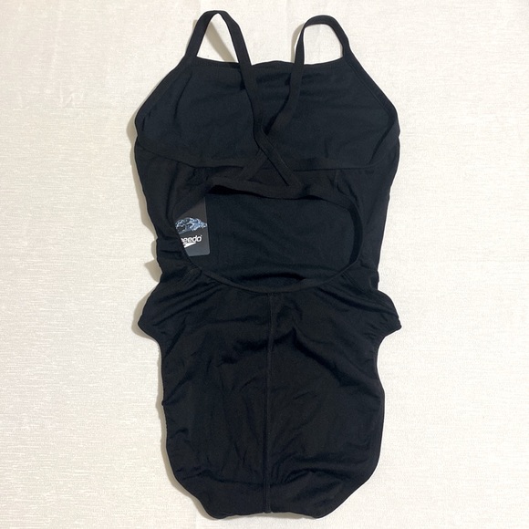 SPEEDO Endurance+ Flyback One-Piece Swimsuit w Block Adult Team Colors Size 30 - Picture 4 of 9